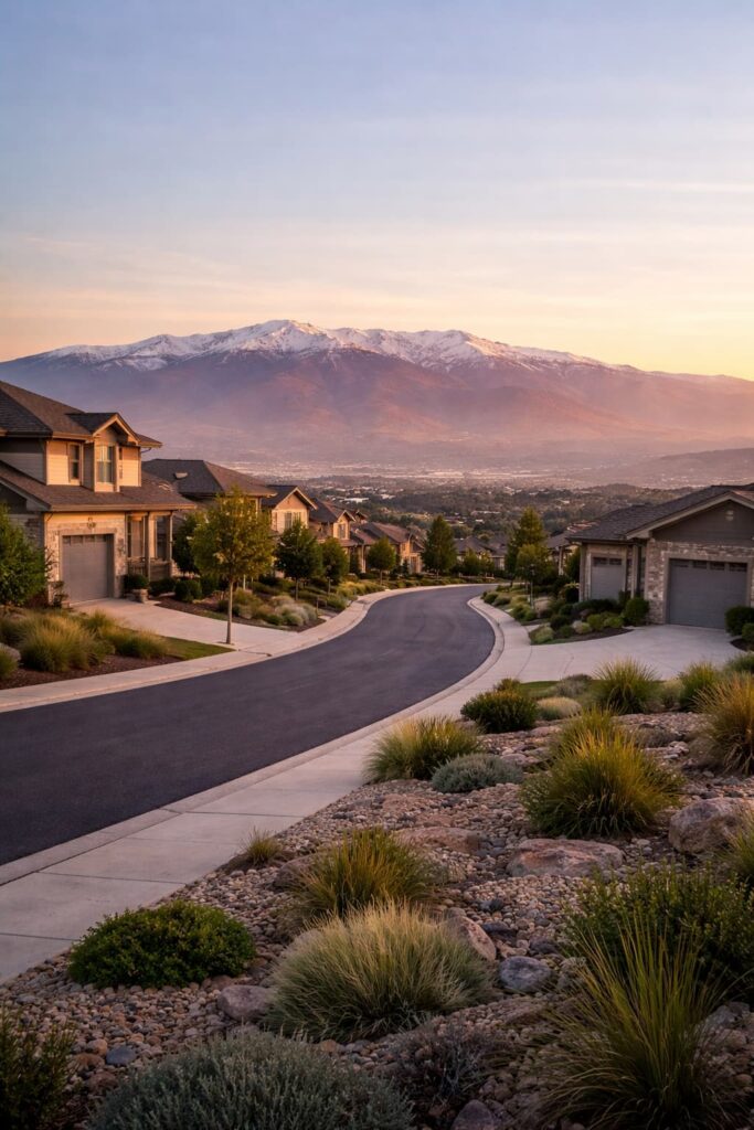 Residential neighborhood in Reno where house cleaning services are provided